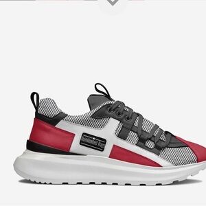 Red and Black Unisex Sneakers